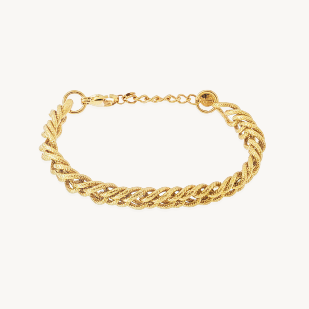 Chain bracelet gold