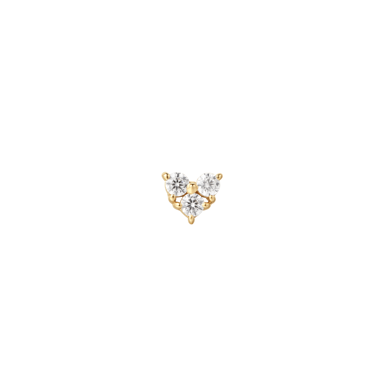 Sweetheart Sparkle - 14K Goud & Labgrown Diamant