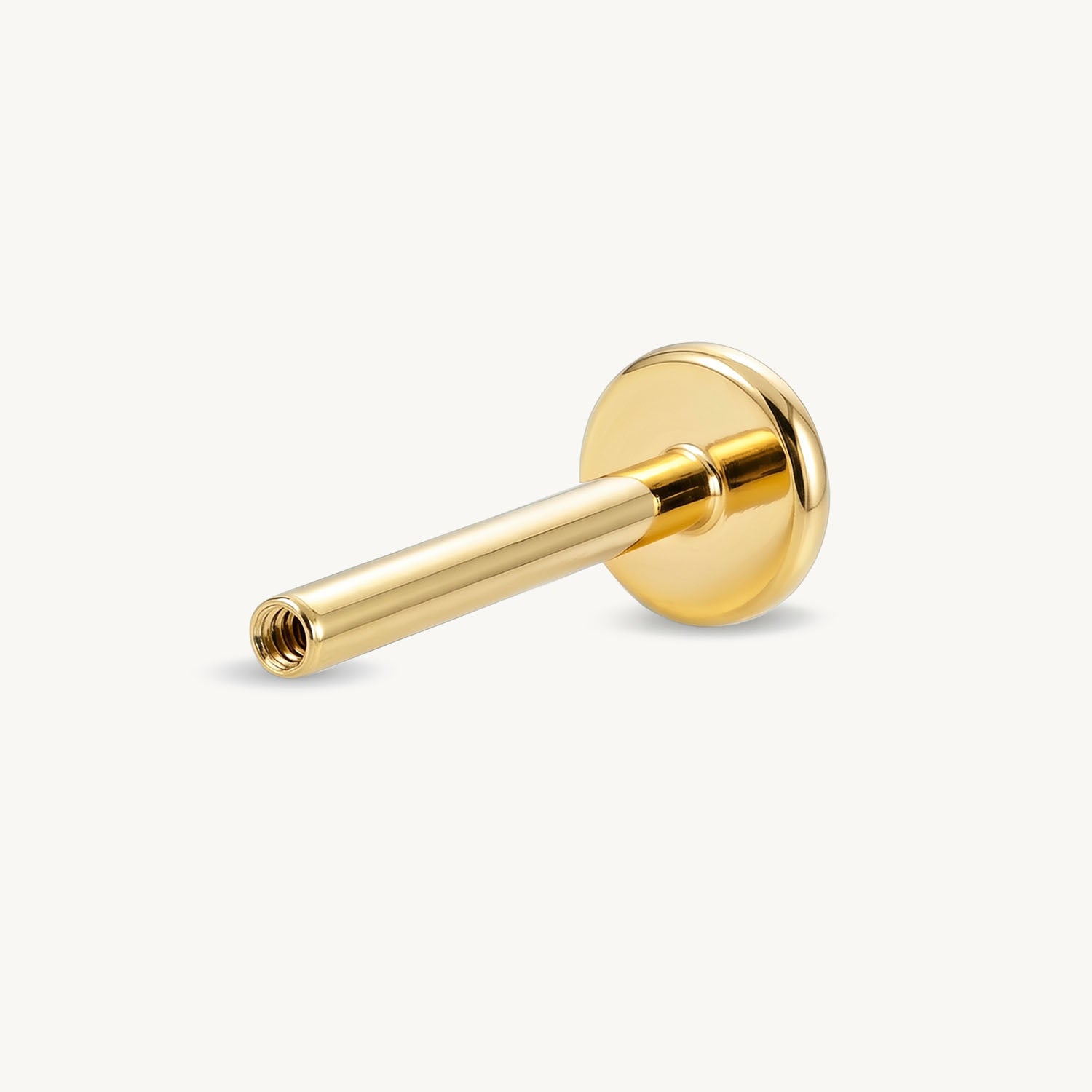 Flat back goudkleurig