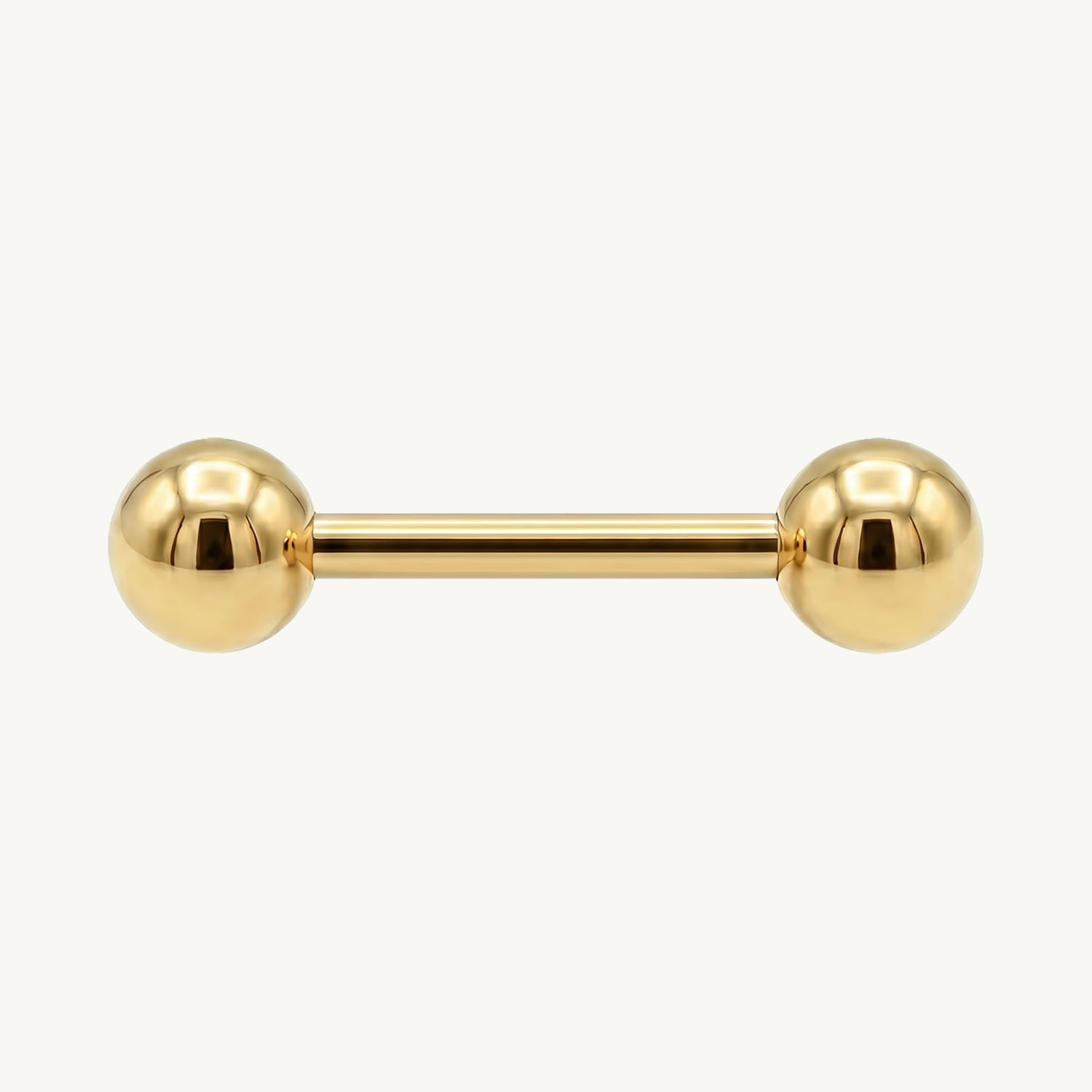 Sterile Barbell goud 1.6