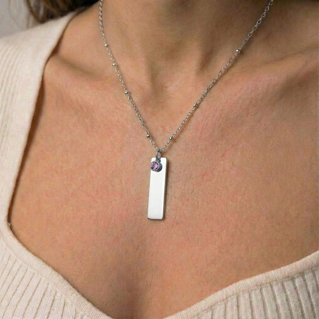 Linear Charm Necklace