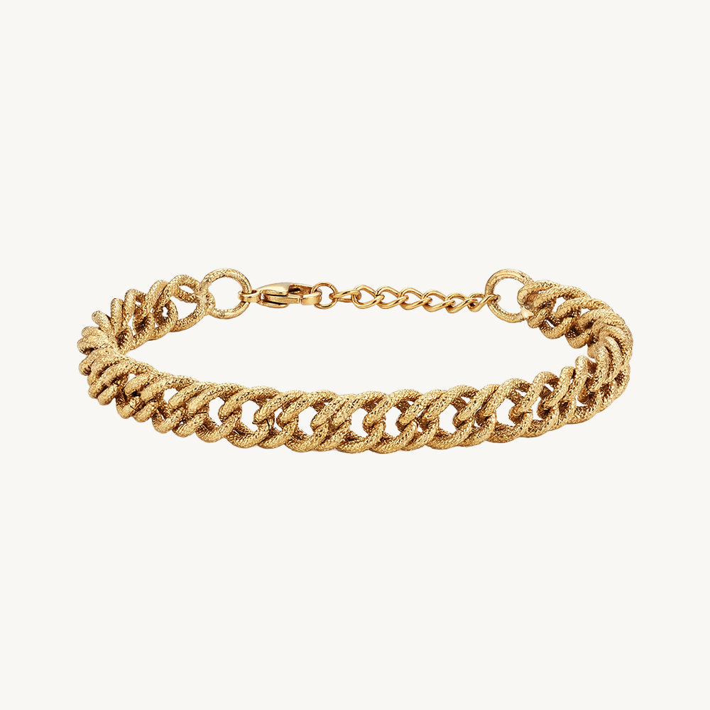 Chain bracelet gold