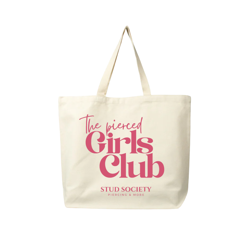 Canvas tas - The pierced Girls Club