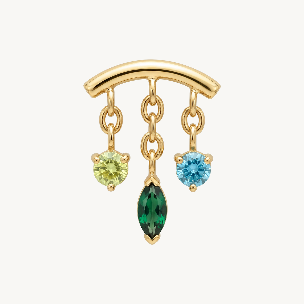 Emerald tide gold – FRONT