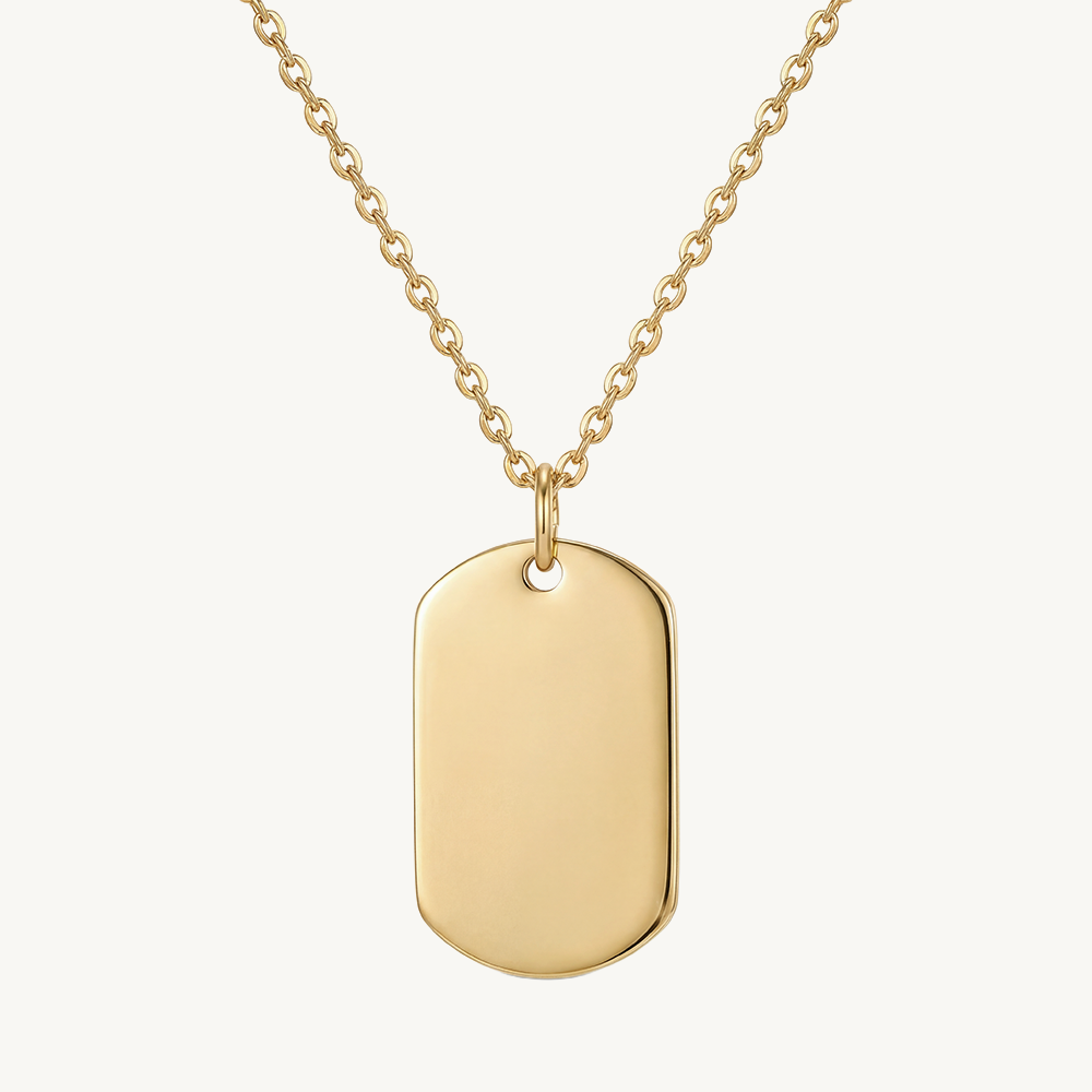 Minimal Drop necklace – Goldplated