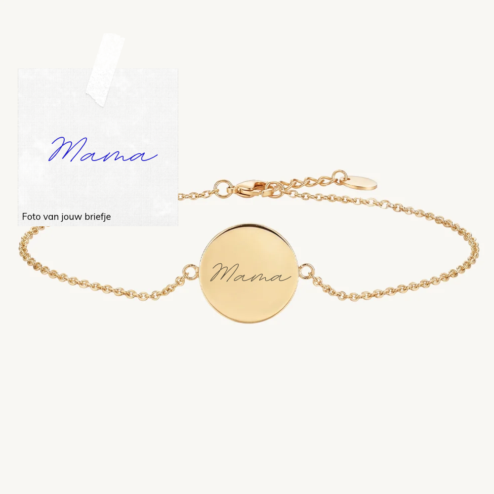 Pure Circle bracelet – Goldplated