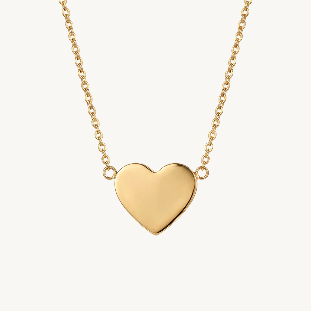 Amour Heart necklace – Goldplated