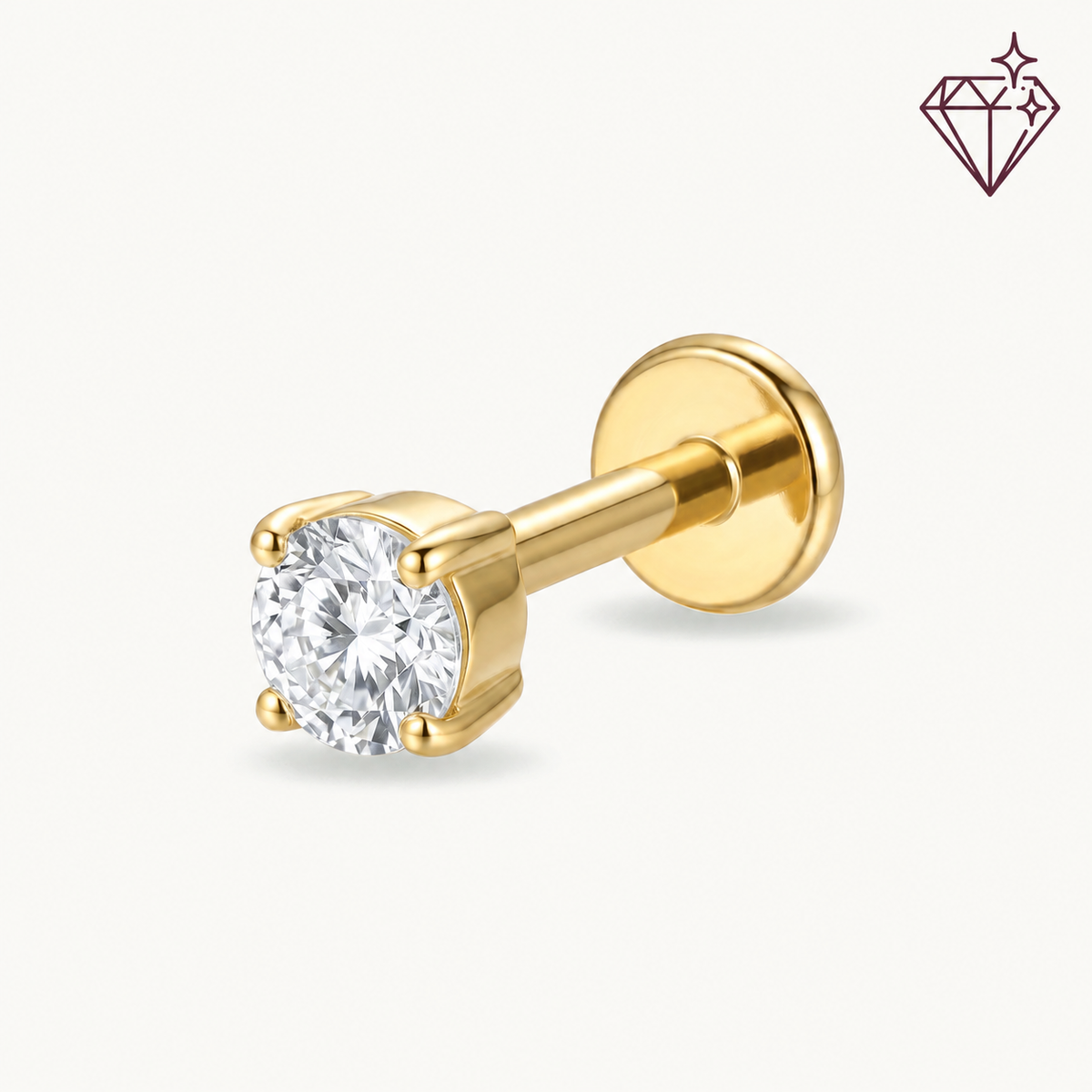 Lab grown solitaire gold diamond – lab grown diamond