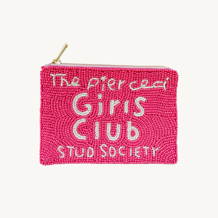 Beaded purse pierced girls club