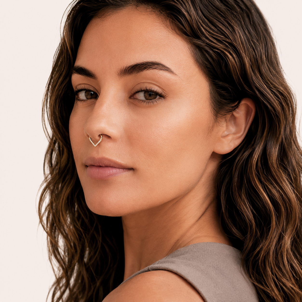 Septum piercing: clicker, maat en styling