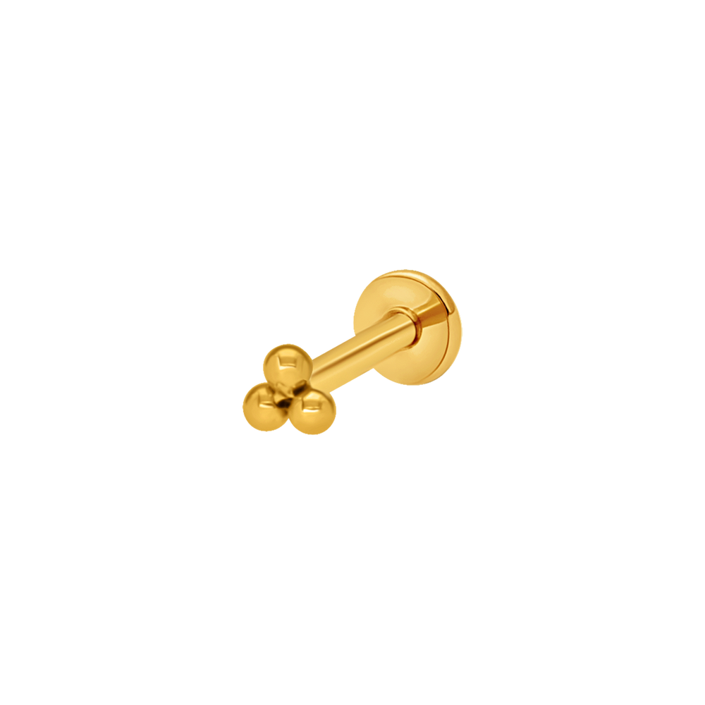 Trinity beads gold
