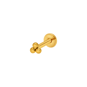 Trinity beads gold