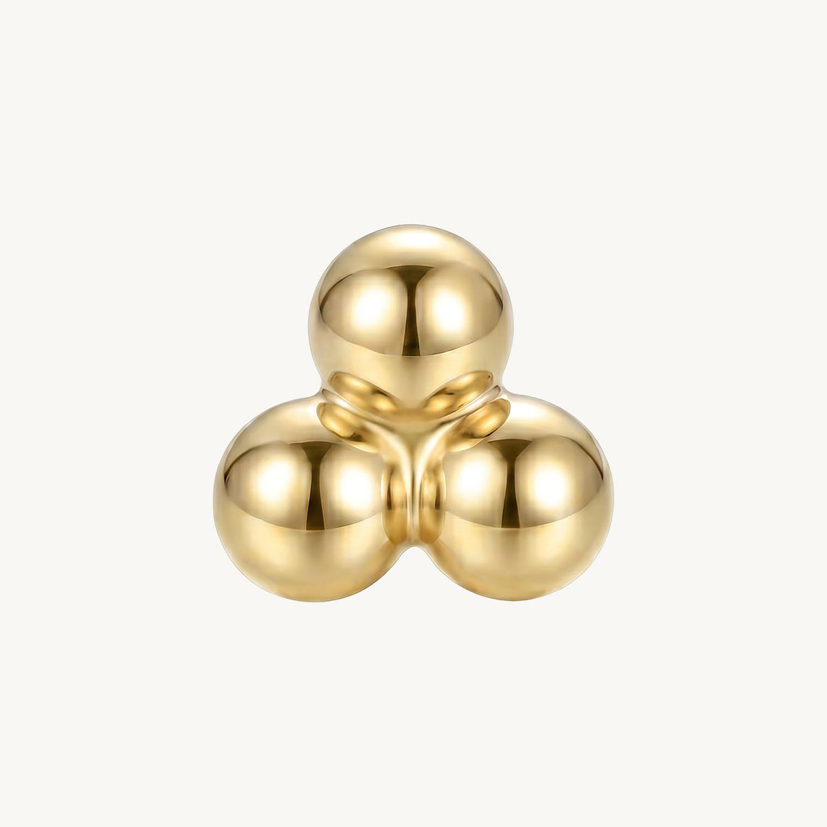 Trinity beads gold