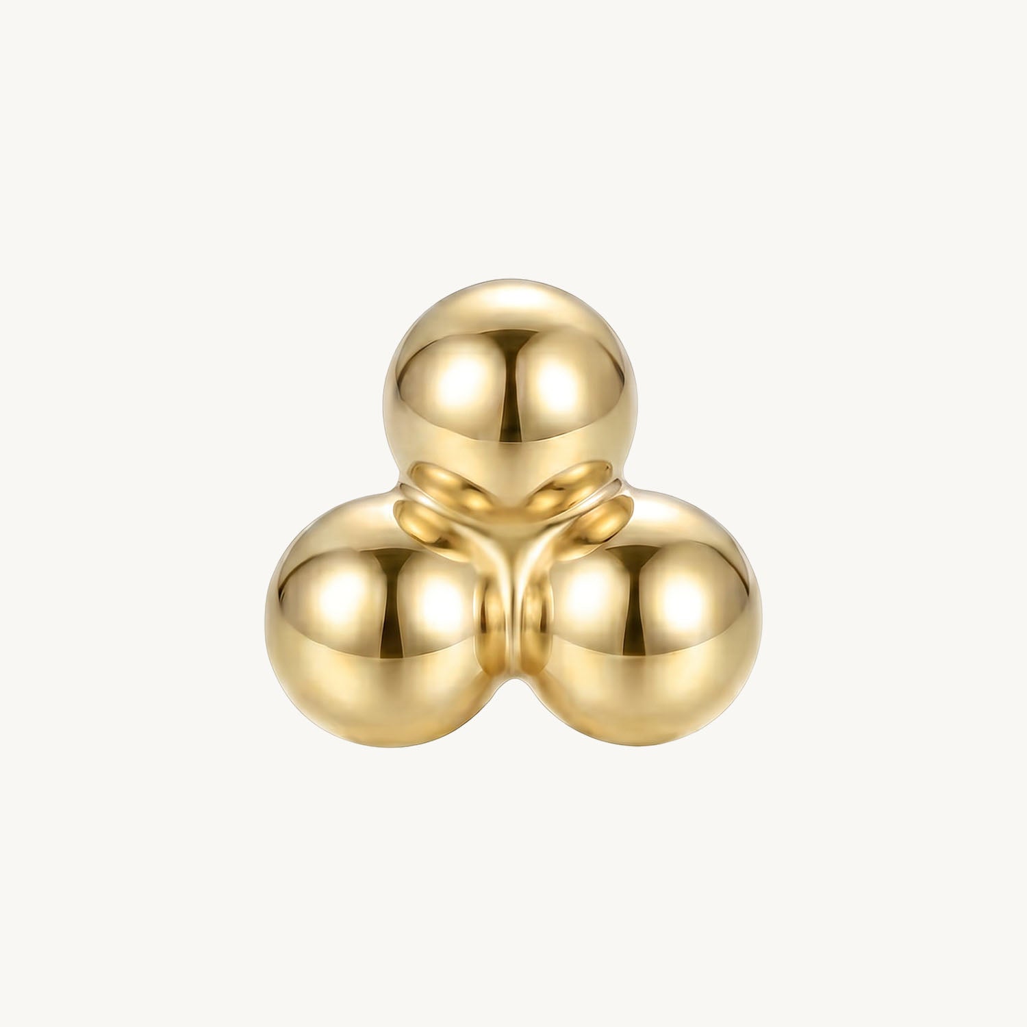 Trinity beads gold