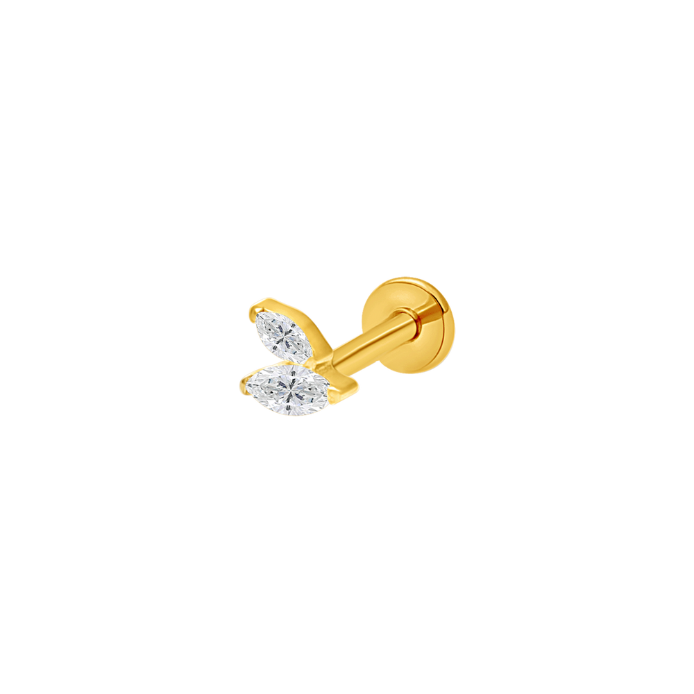Golden Twin Marquise