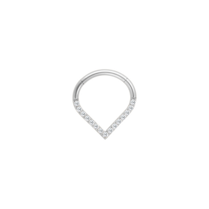 Prism stone ring