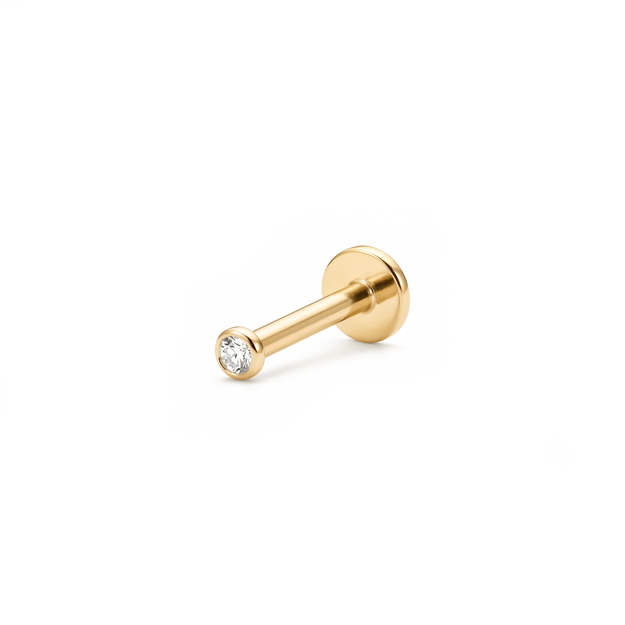 Diamond halo gold