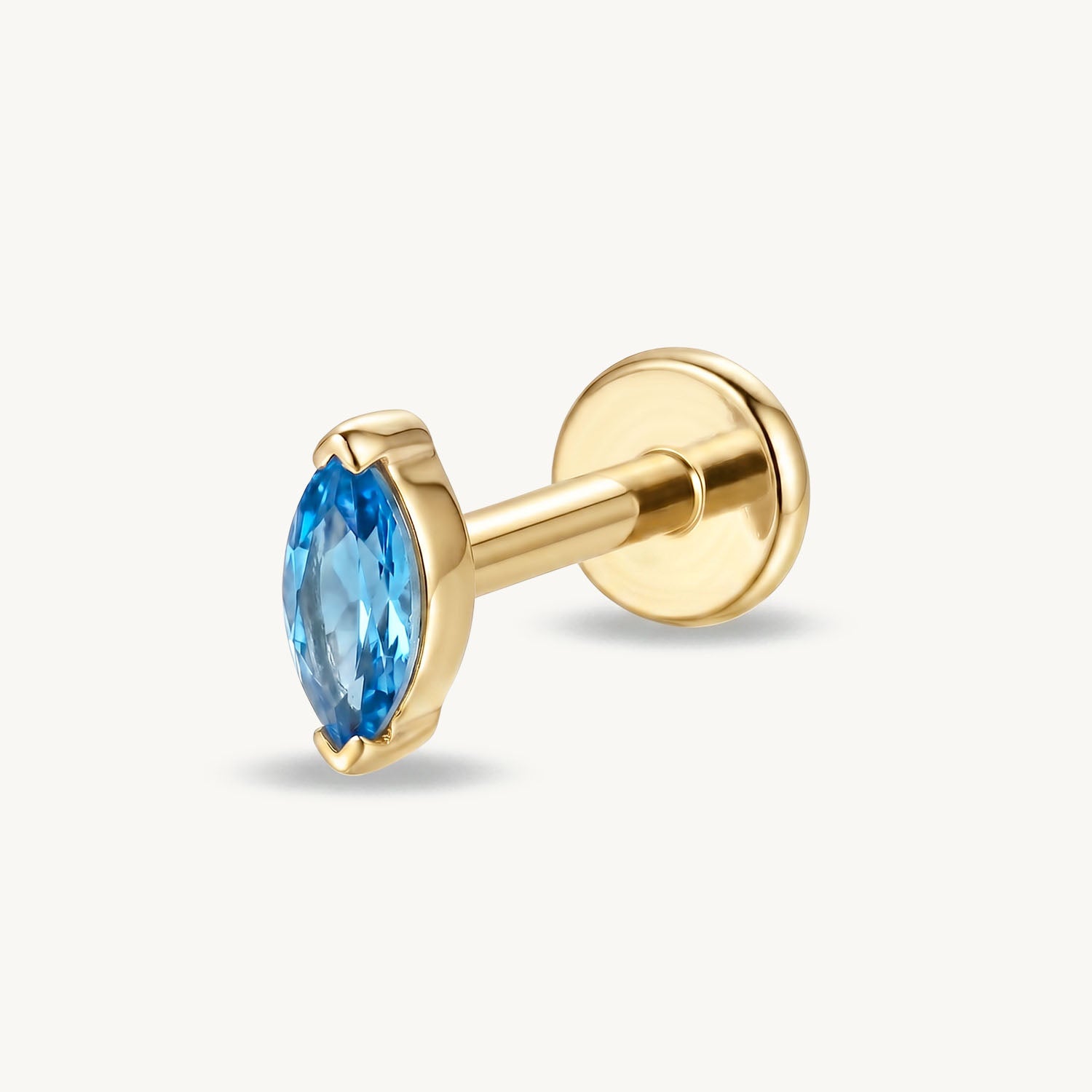 Light blue spark gold