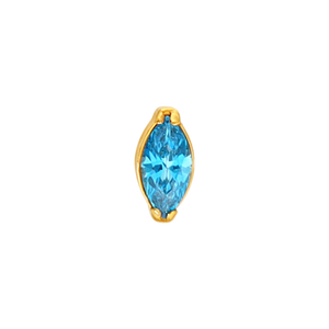 Light blue spark gold