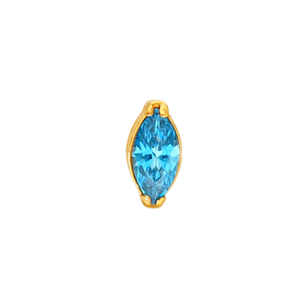 Light blue spark gold