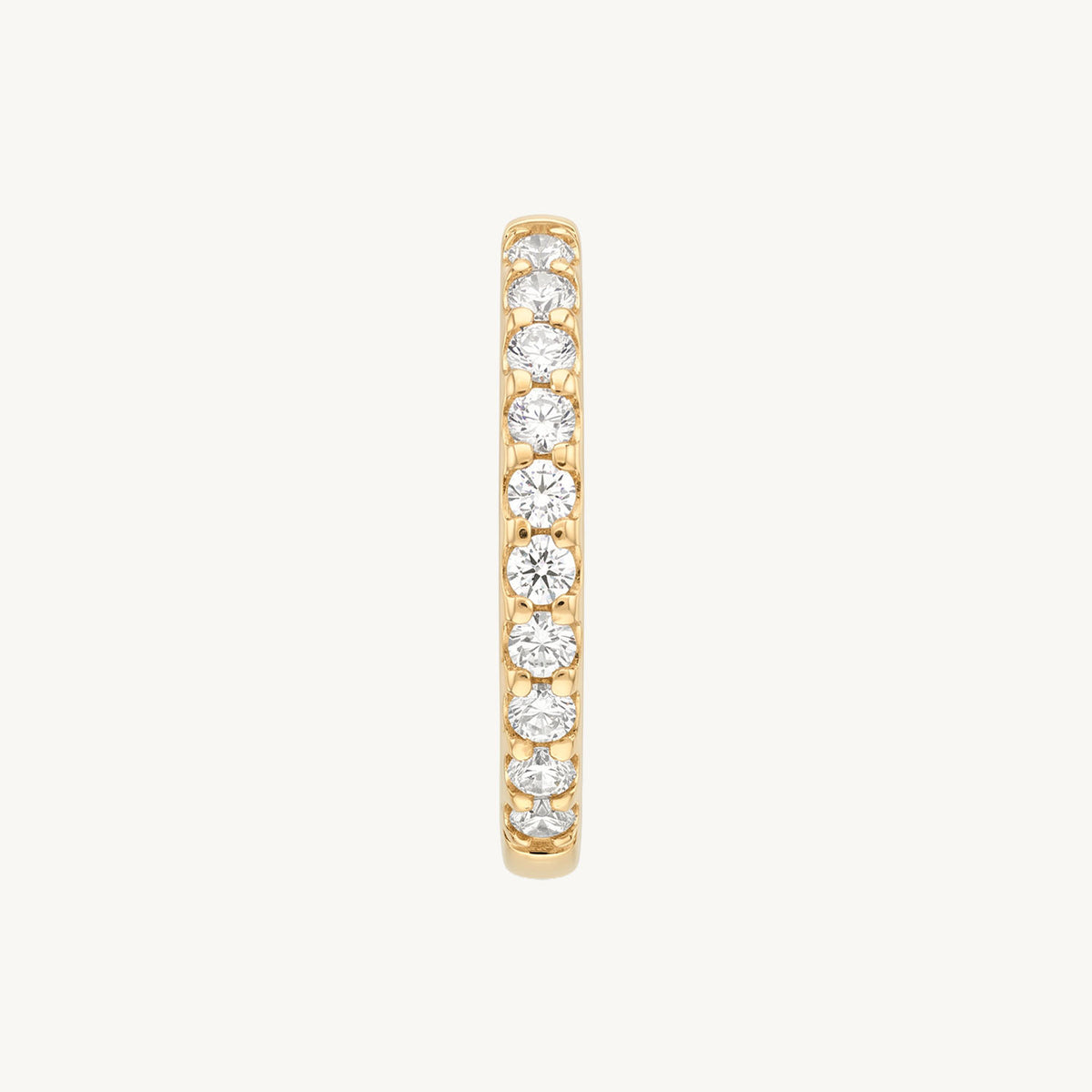 Dazzled ring goud