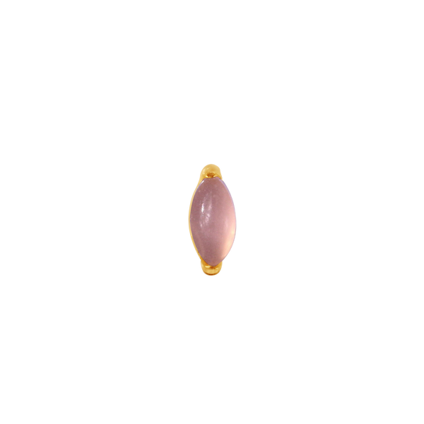 Rosequartz spark gold