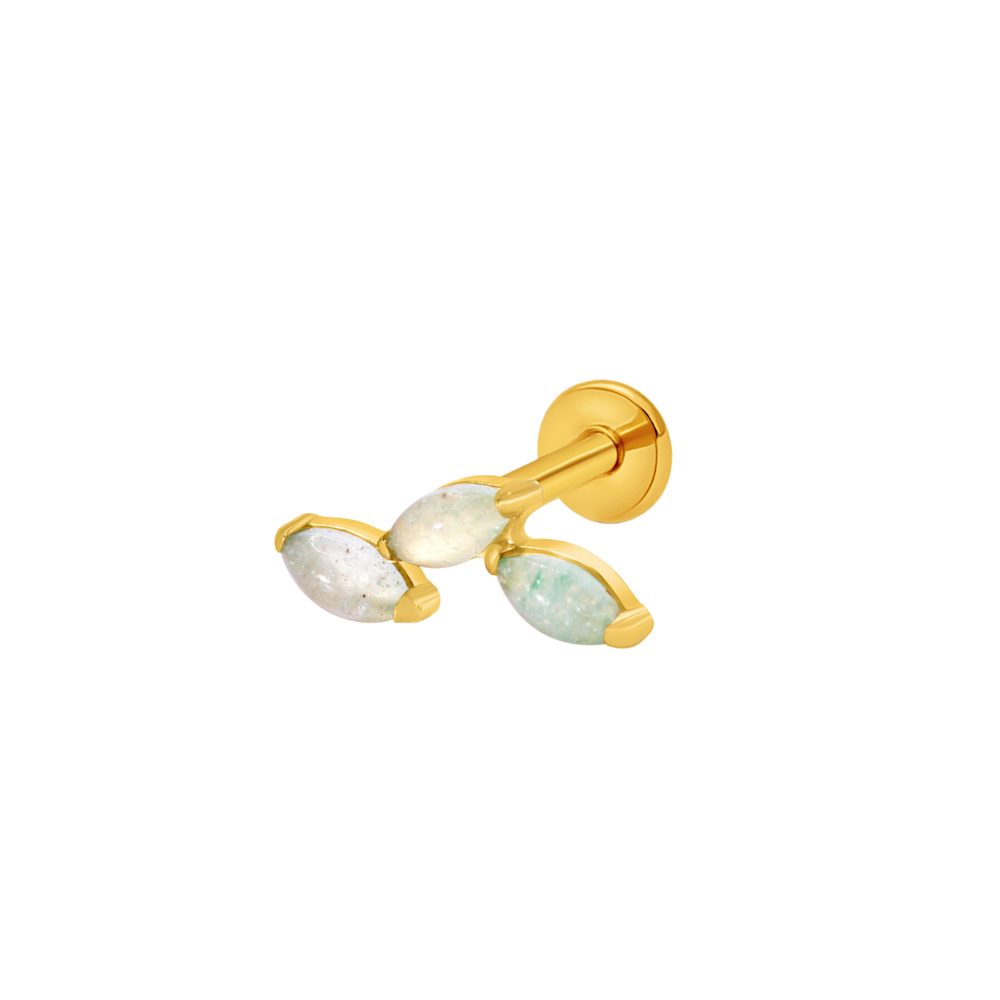 Aventurine blossom gold