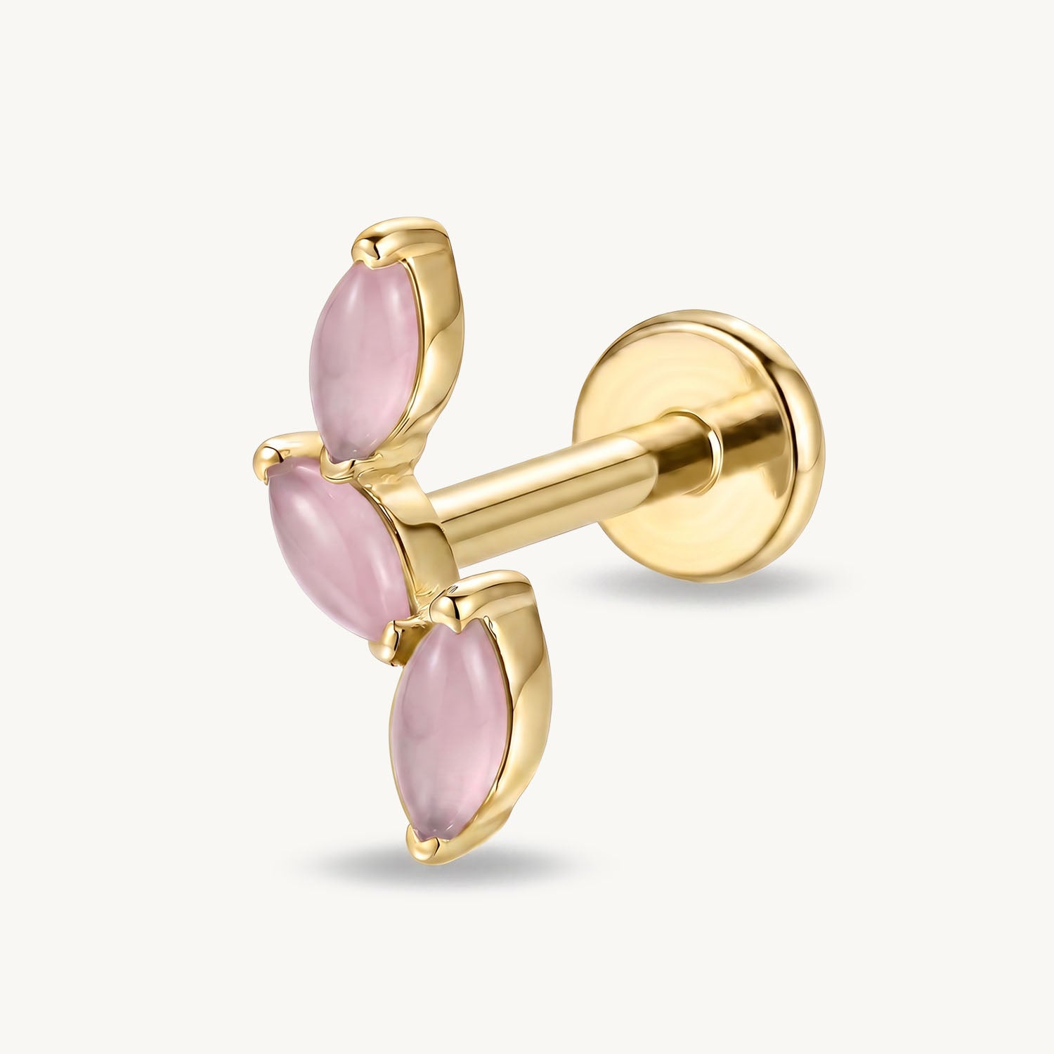 Rosequartz blossom gold