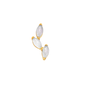 White jade blossom gold