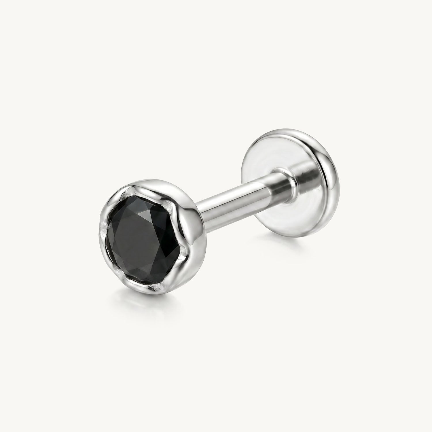 Black Stone Stud