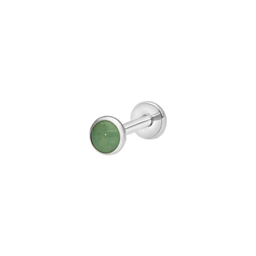 Flat Green Aventurine