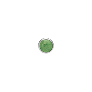 Flat Green Aventurine