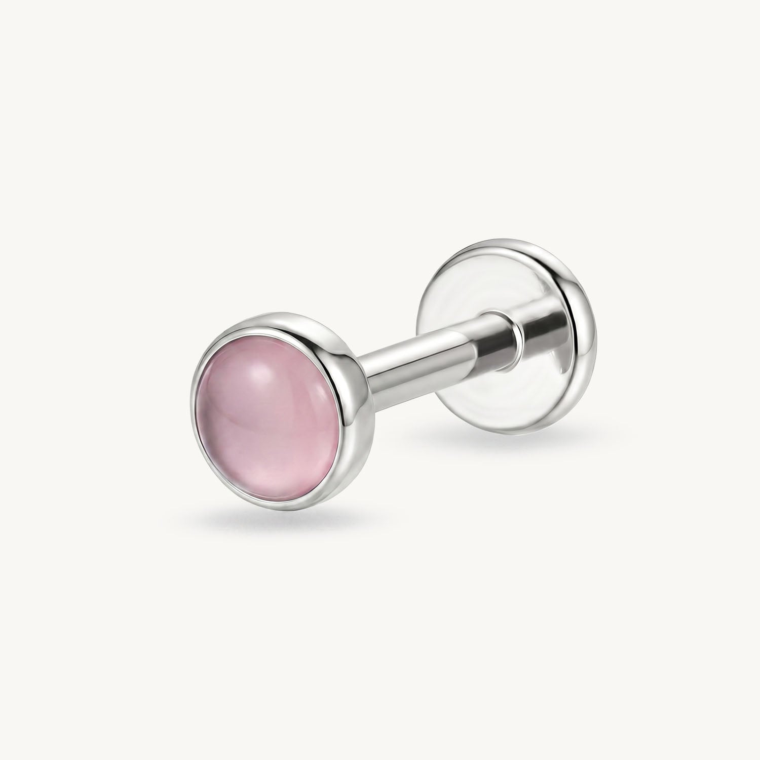 Flat Rose Quarts