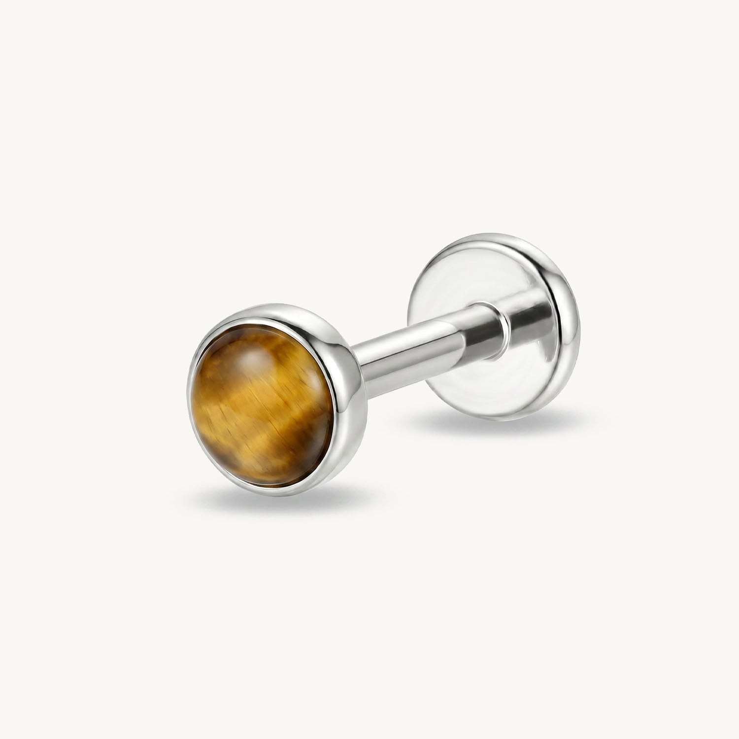 Flat Yellow Tiger Eye