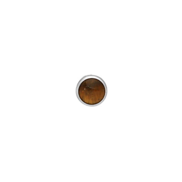 Flat Yellow Tiger Eye