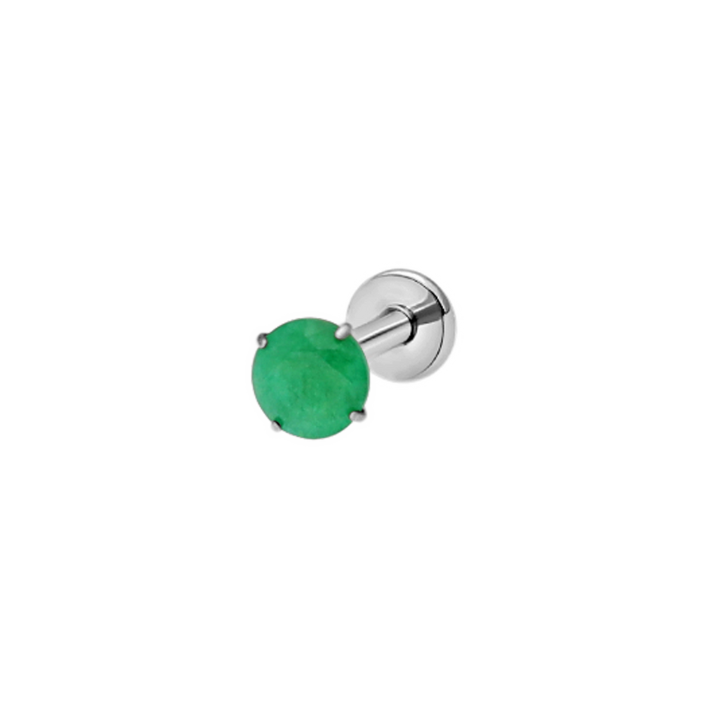 Stud stone Green Onyx