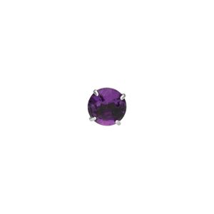 Stud stone Amethyst