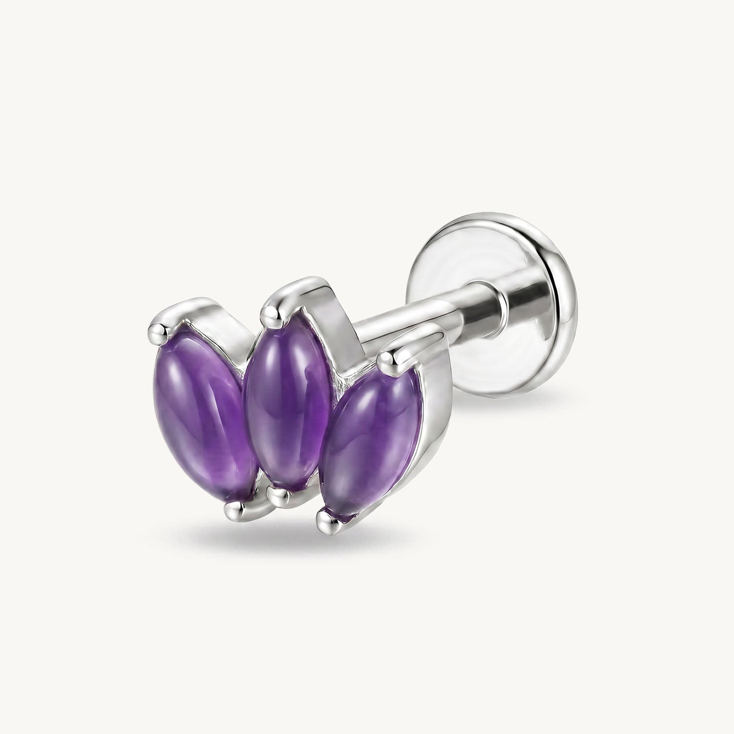 Triple amethyst