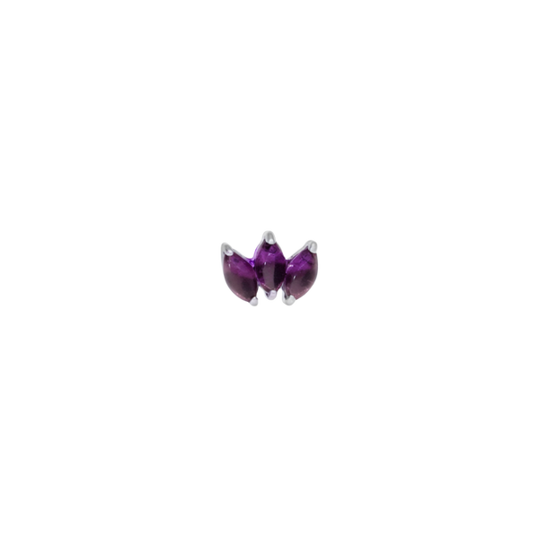 Triple amethyst