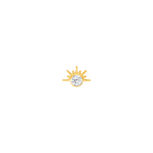Sunburst sparkle gold