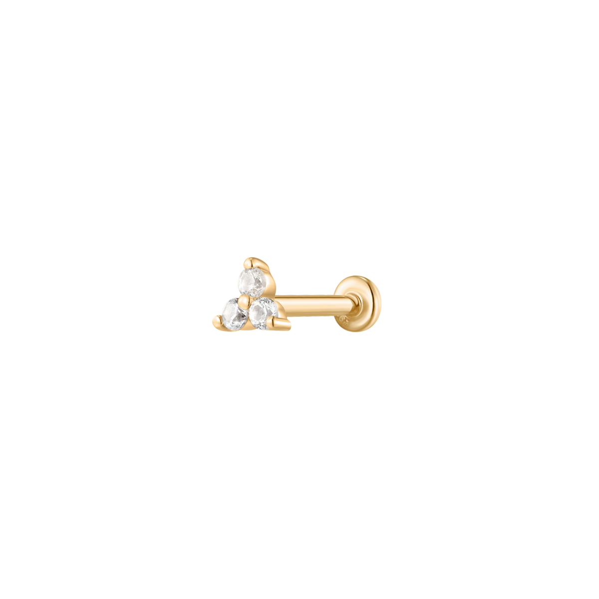 Soft Cluster - 14K Goud & Labgrown Diamant