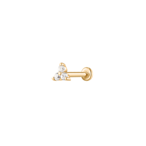 Soft Cluster - 14K Goud & Labgrown Diamant