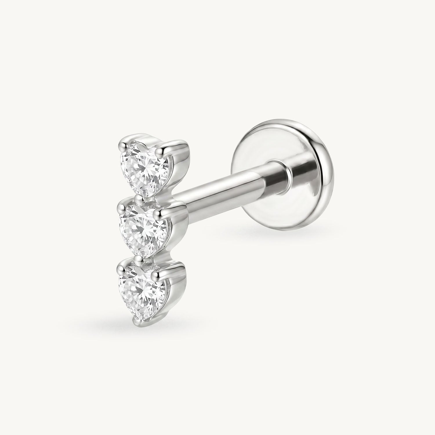Triple heart sparkle
