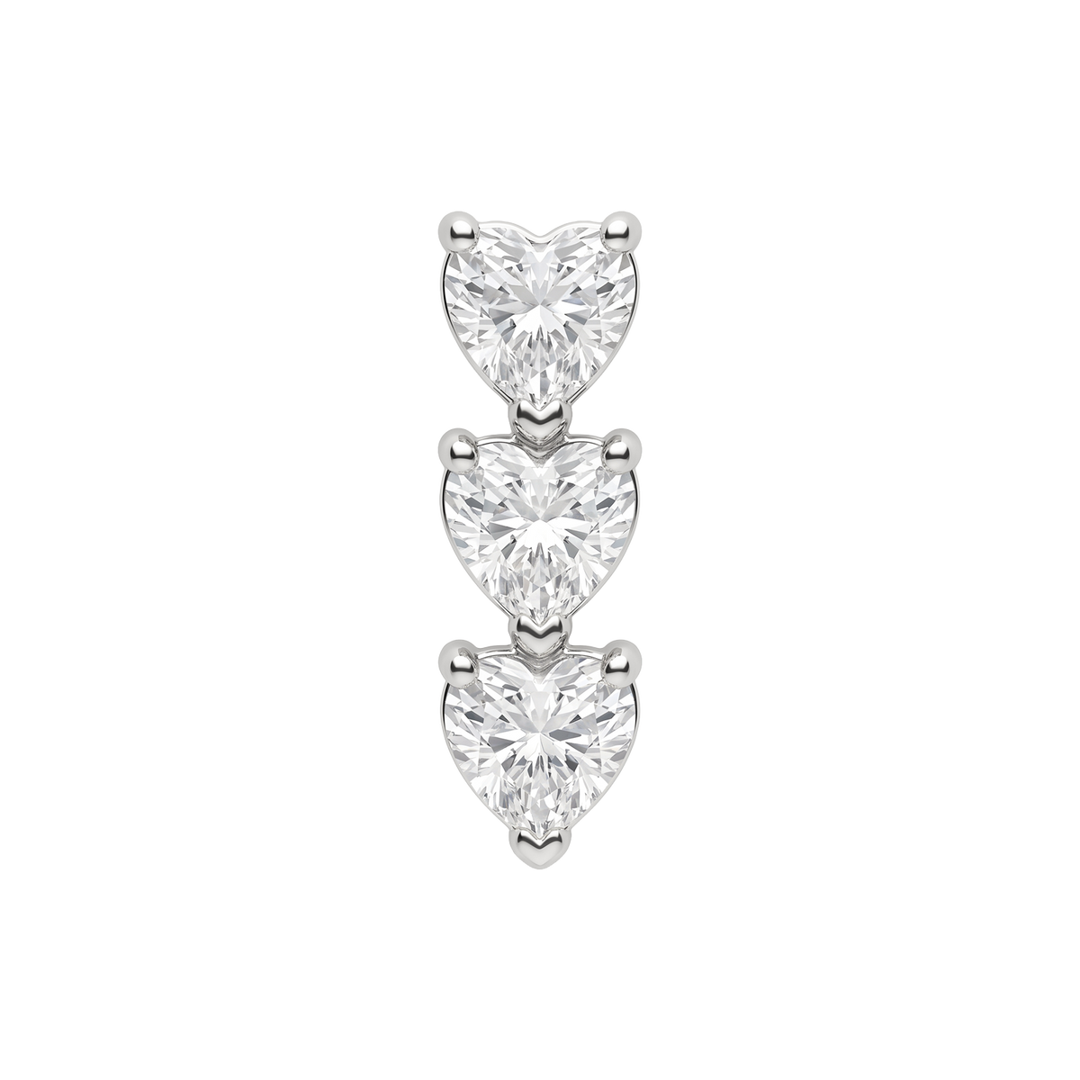 Triple heart sparkle