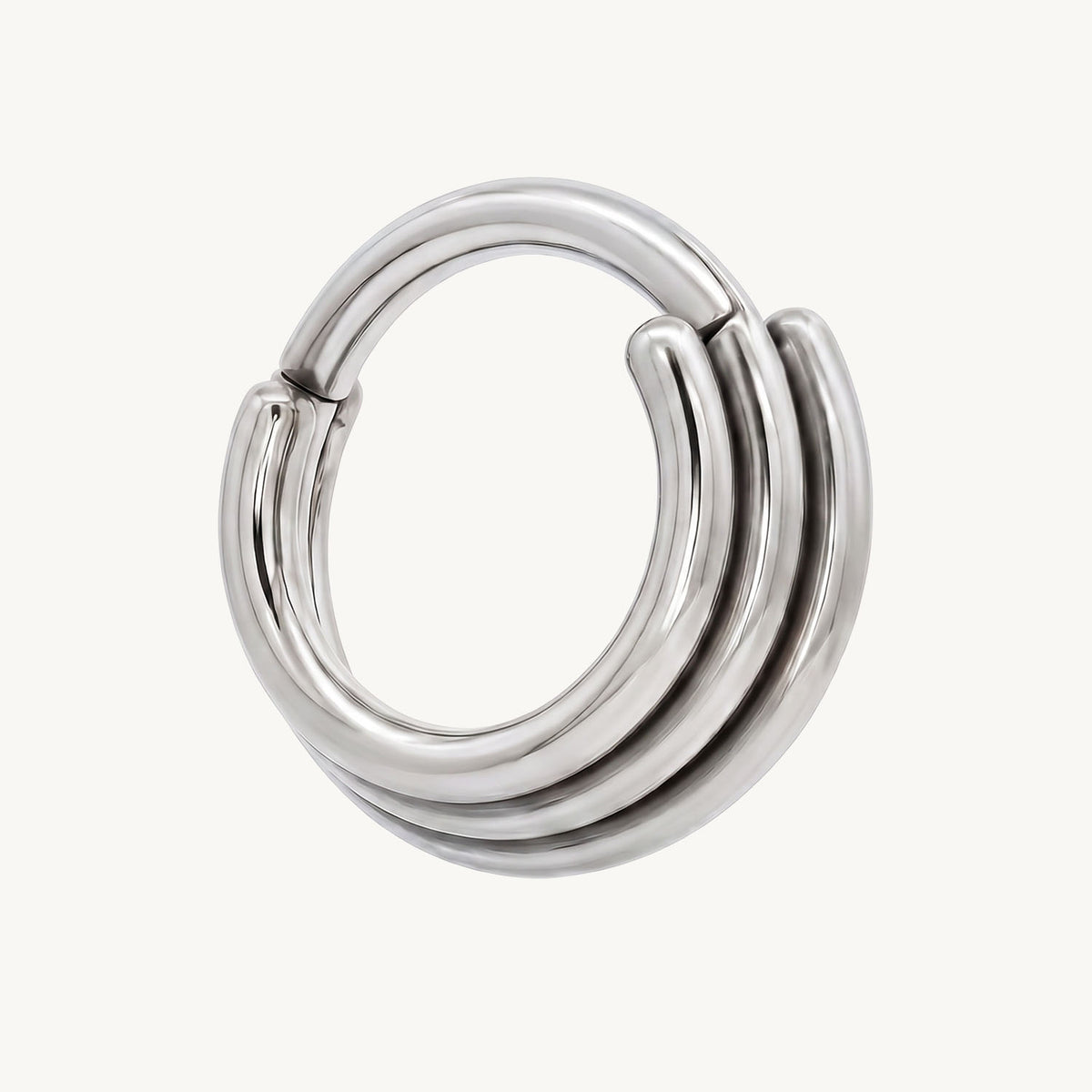 Trinity rings silver