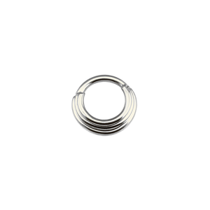 Trinity rings silver