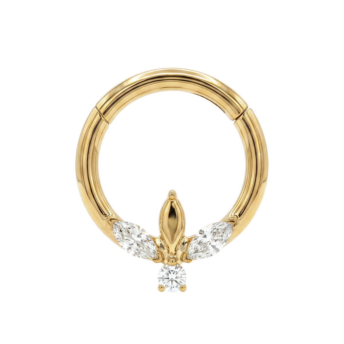 Crystal cluster gold