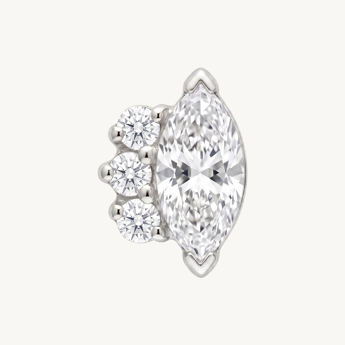 Marquise crown