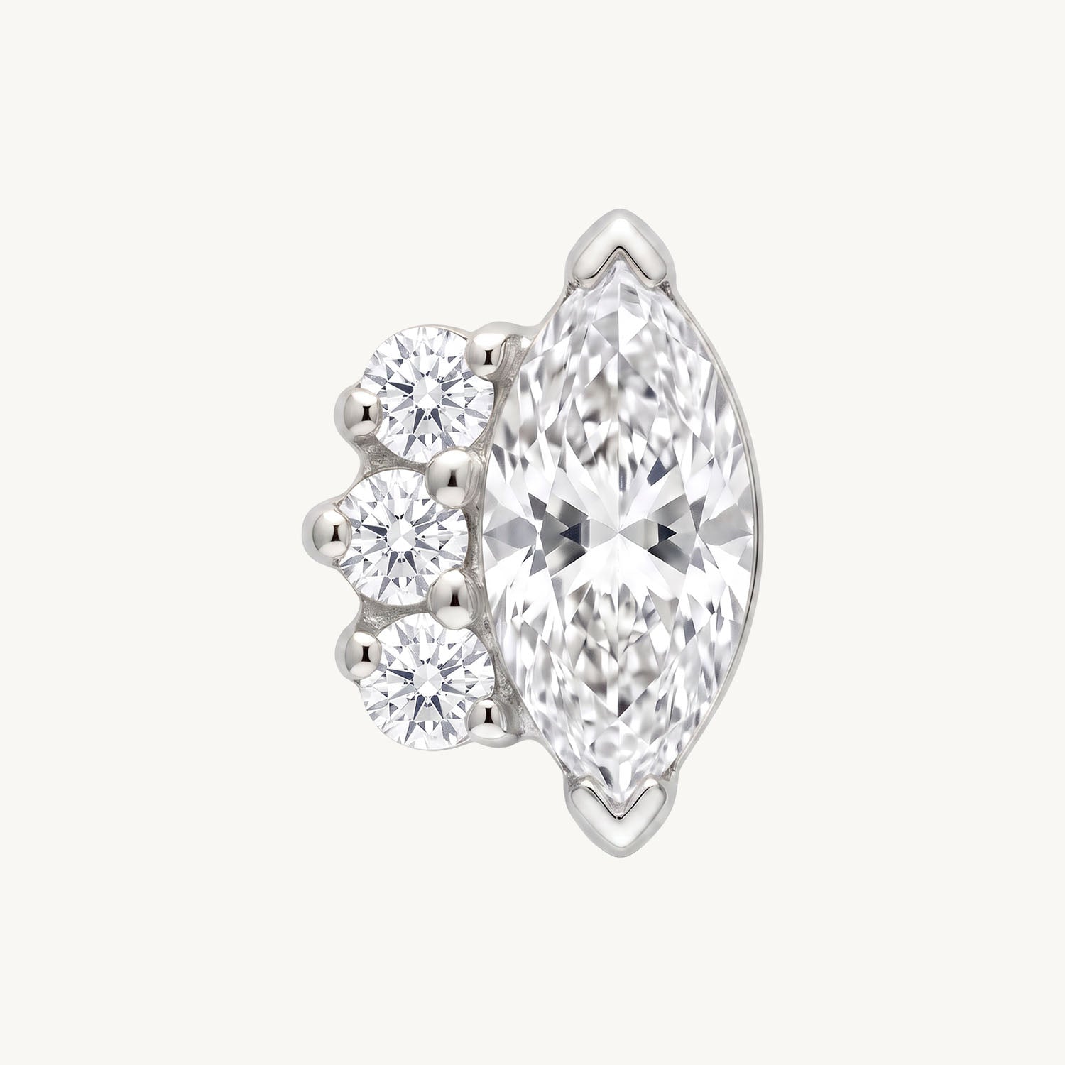 Marquise crown