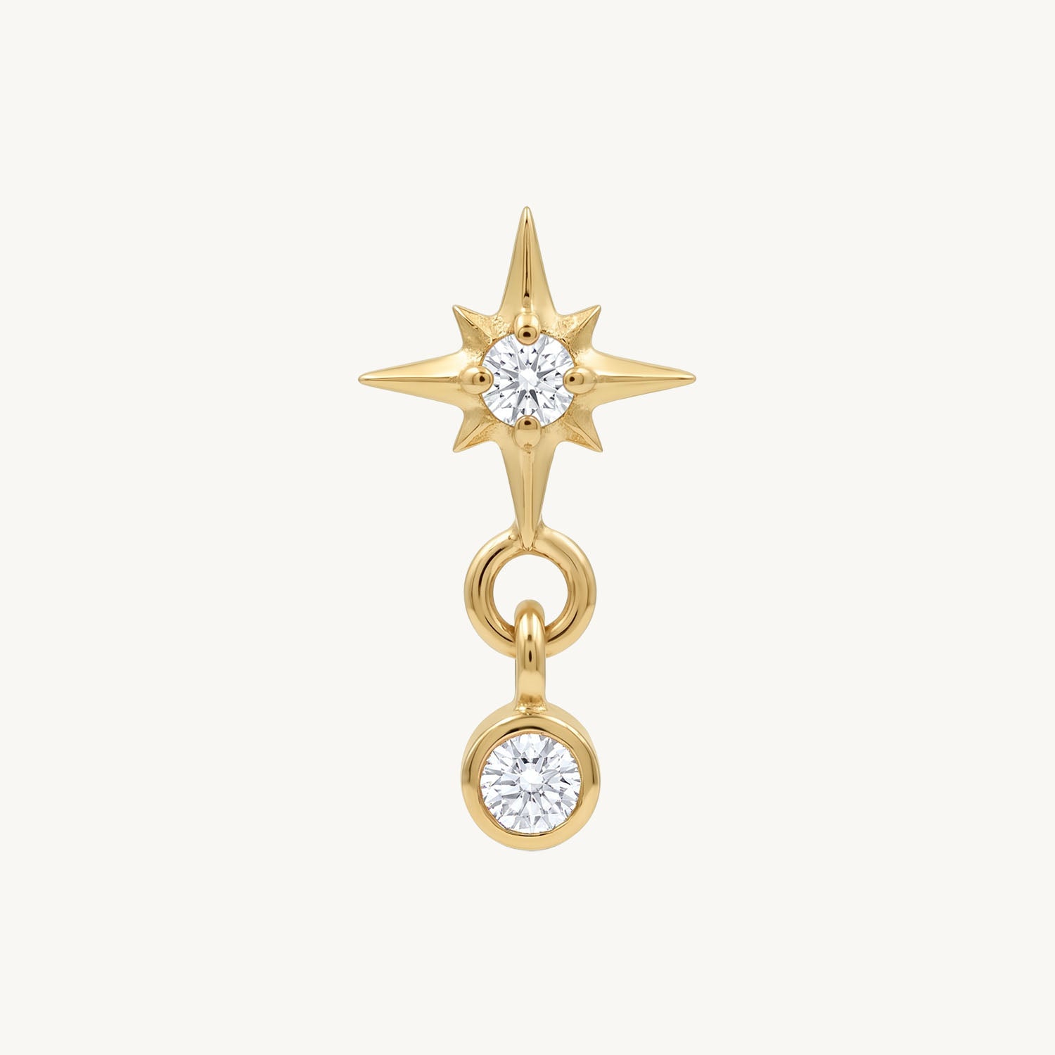 Dangling northstar gold